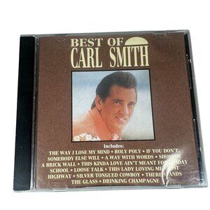 Best Of Carl Smith CD 1991 Country Music Hits Album 12 Tracks Curb Records